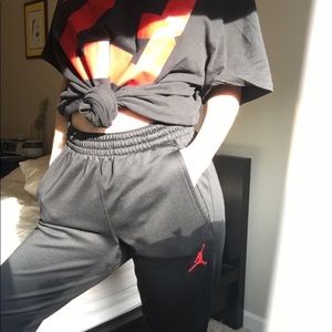 Nike Black Jordan Sweat Pants